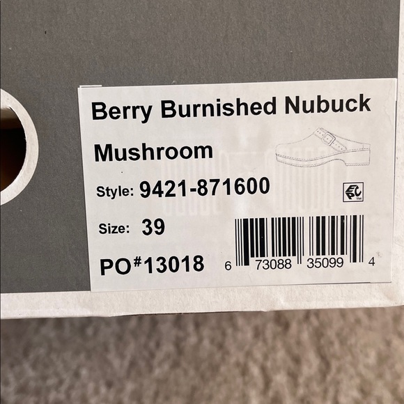 NIB Sz 39 Dansko Burnished Nubuck Clog - Picture 3 of 7